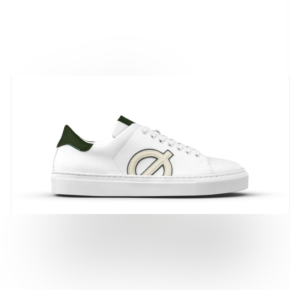 LOCI ORIGIN White and Green Unisex Sneakers Size EU‎ 40